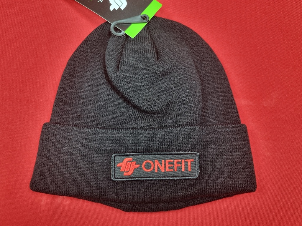 GORRO NEGRO/ROJO