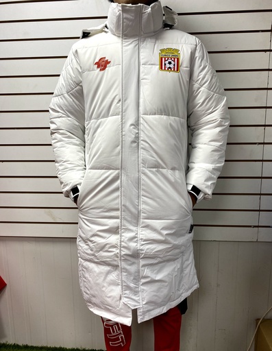 PARKA LARGA BLANCA